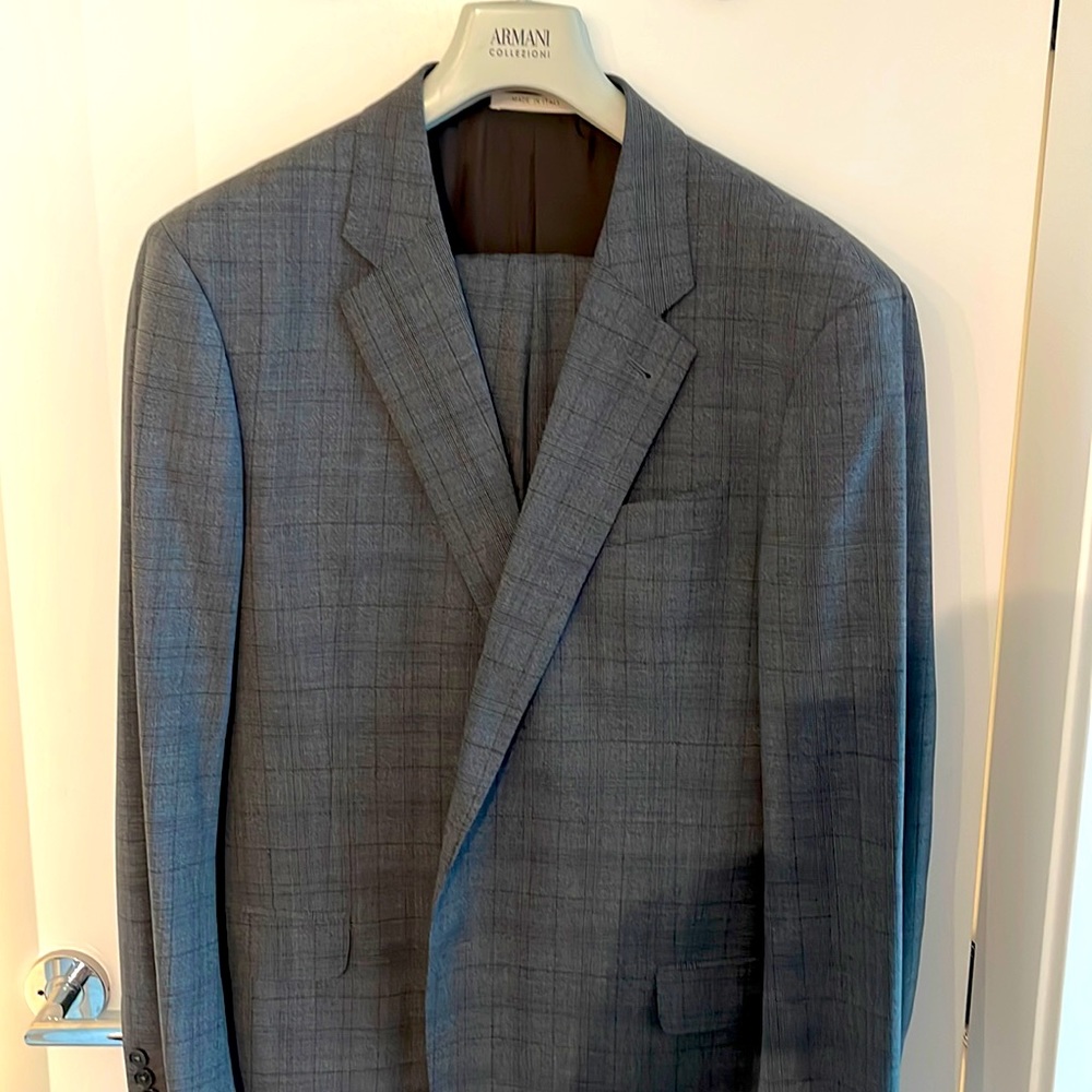 Armani Collezioni 46US 56IT wool suit